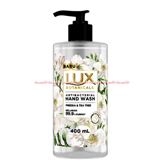 Lux Botanicals 400ml Antibacterial Hand Wash Sabun Cuci Tangan Luxs Gardenia &amp; Honey Fressia Tea Time Melawan Kuman 400 ml