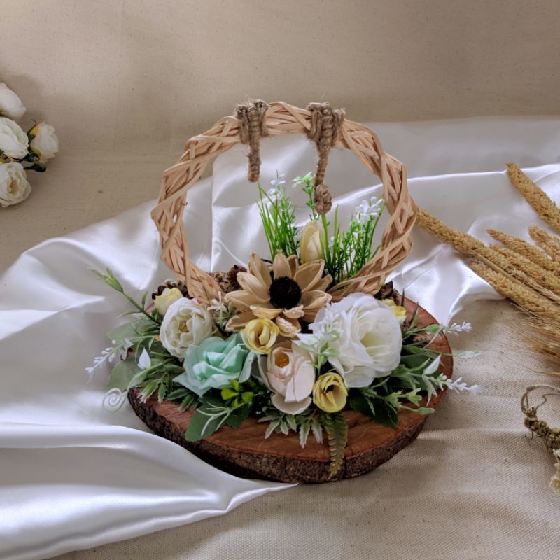 kotak cincin Tunangan seserahan pernikahan kotak cincin lamaran ring box rustic