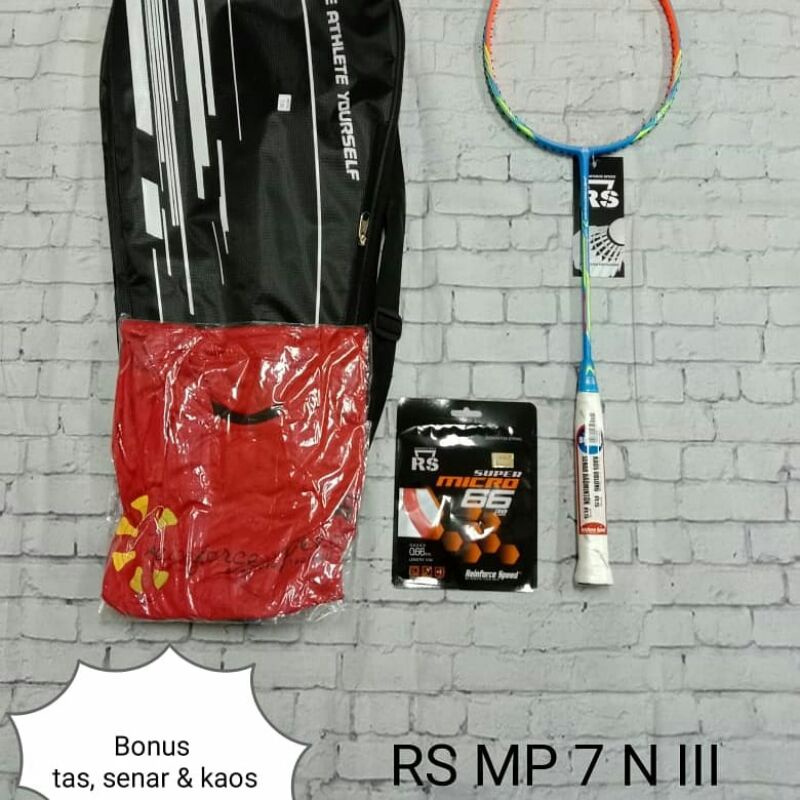 RS MP 7 N III Raket badminton ( Reinforce speed )