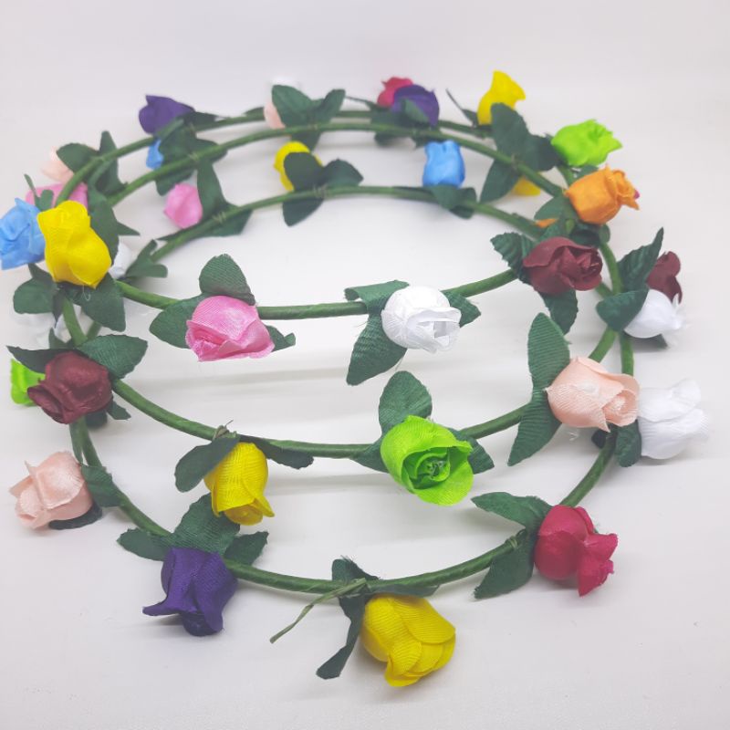 BANDO BUNGA FLOWER CROWN  BANDO MAHKOTA BUNGA