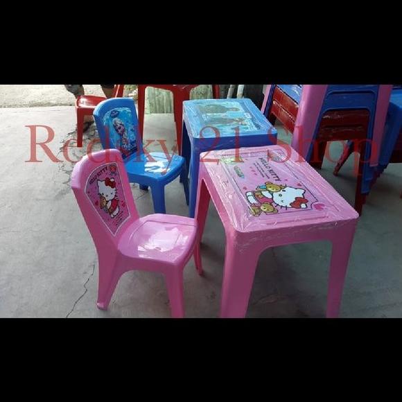 New Meja Belajar Anak Meja Laptop Anak Hello Kitty Napolly 1Set L7Aenj8_N5