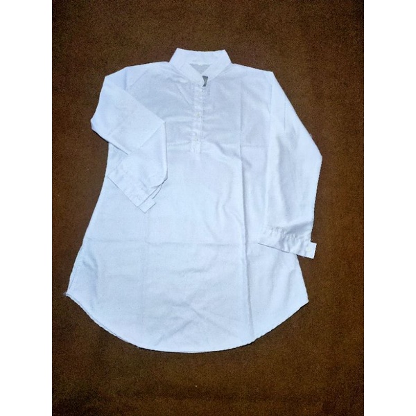 Tunik Toyobo Putih #Tunik #Tunik Santri #Tunik murah #Tunik santri #Tunik wanita #Tunik #Baju Santai