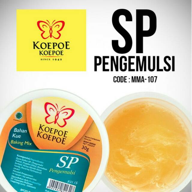 

SP KOEPOE KOEPOE 30gr - BAHAN KUE -PENGEMBANG KUE - BAKING MIX - MMA-107