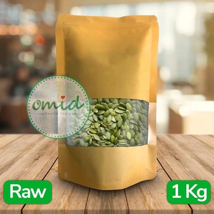 

Organic Raw Pumpkin Seeds 1Kg (Biji Labu Organik Mentah 1Kg)
