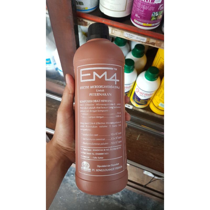 EM4 peternakan 1liter pupuk fermentasi EM 4