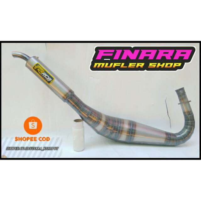 KNALPOT RX KING COBRA KOLONG RCB PLAT KARAT