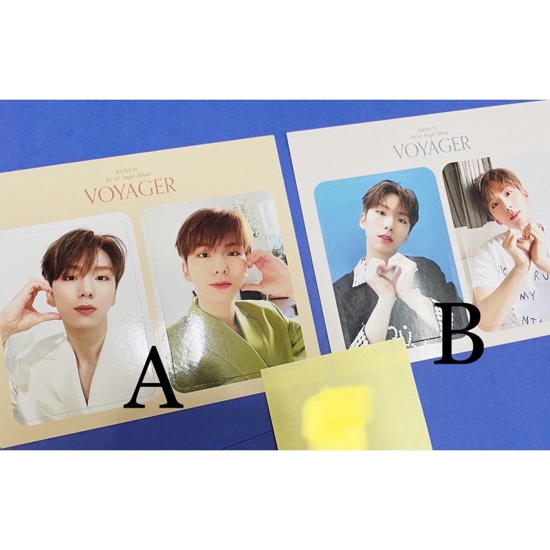 Photocard Kihyun Voyager Benefit Heart SSQ