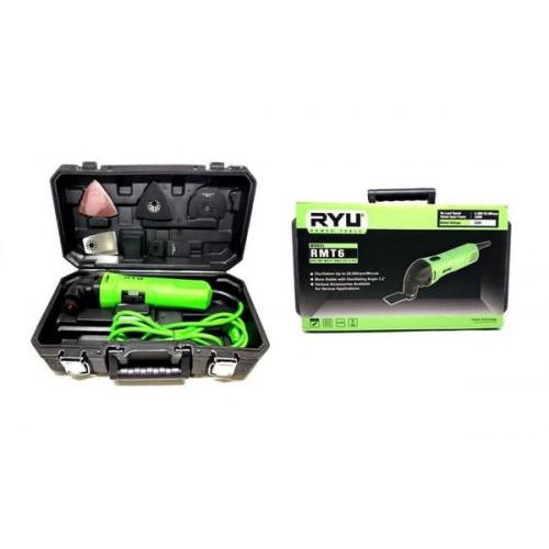 RYU RMT 6 Multi tools set 6 pcs Mesin Multi Oskilasi Oscilating Cutter Grinder Multitool set Ryu RMT