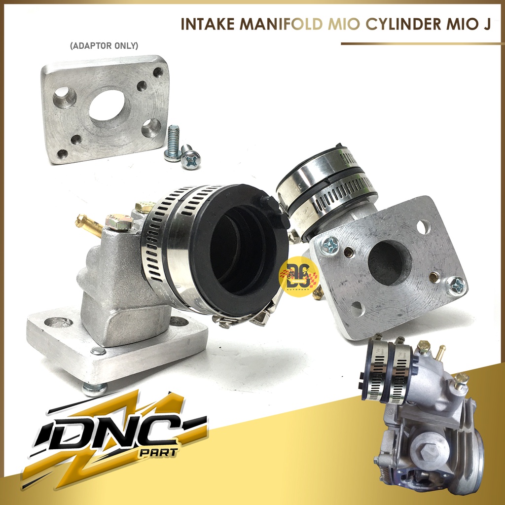 INTAKE MANIFUL MANIPOL MANIFOLD MIO UNTUK CYILINDER HEAD MIO J DNC PART MIO J ROBAH KARBU