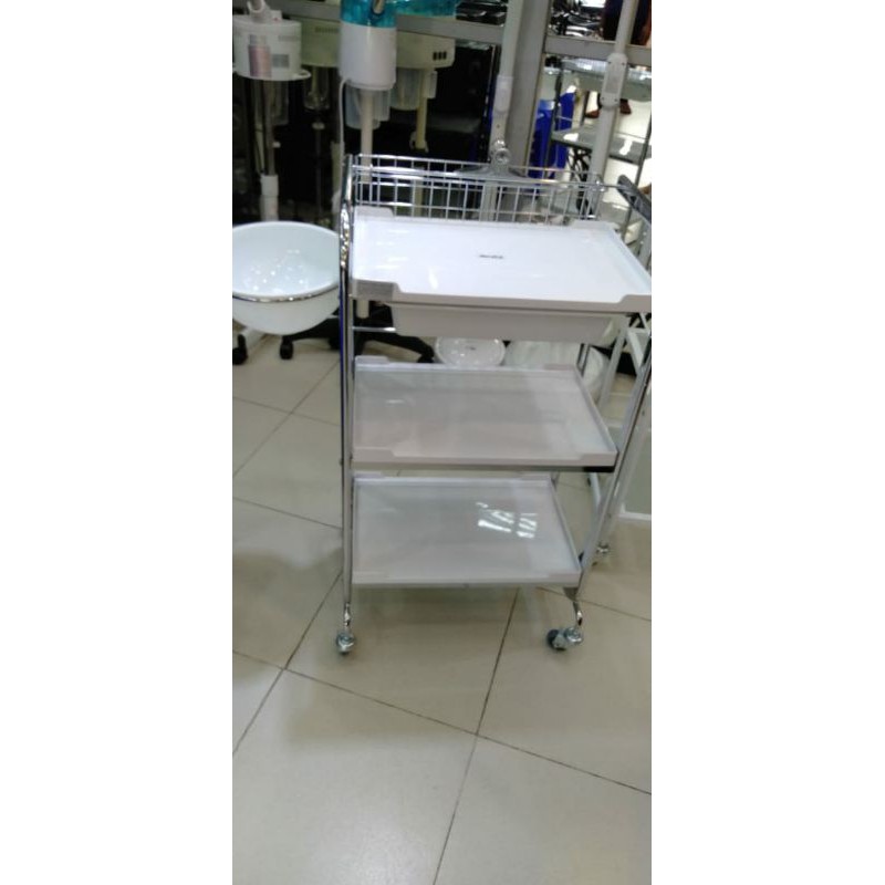 Trolley Facial Ada Mangkok Nya Bahan Fiber Dan Steinlist