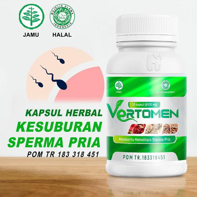[[BISA COD]] VERTOMEN PENYUBUR PRIA BPOM ORIGINAL BERMUTU Kode 202