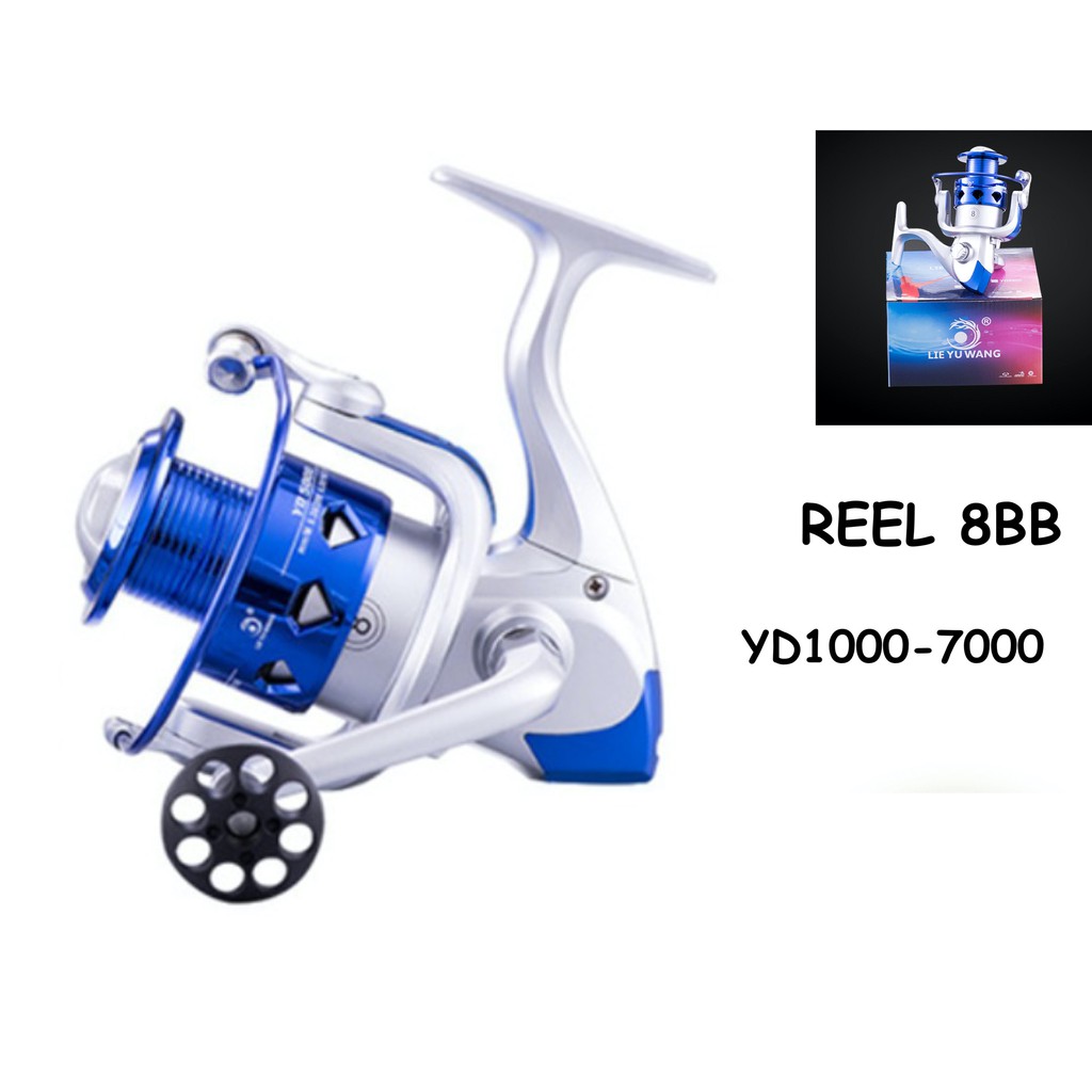 TERBAIK REEL PANCING SERI YD BEARING 8BB 3000 4000 5000 6000 BERKUALITAS