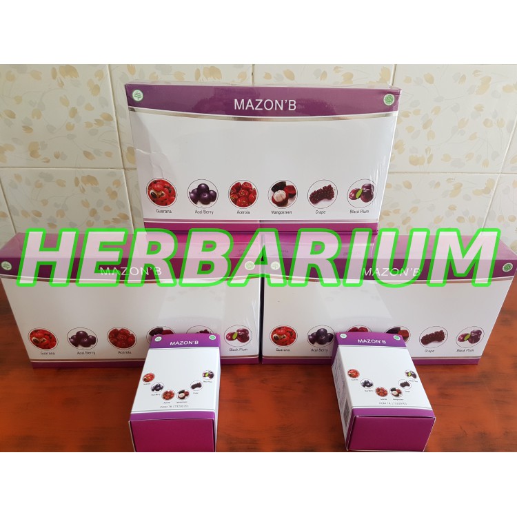 Mazon B Obat Herbal Jantung, Kolesterol, Stroke, Hepatitis, TBC dan HIV / ORIGINAL 100% ASLI