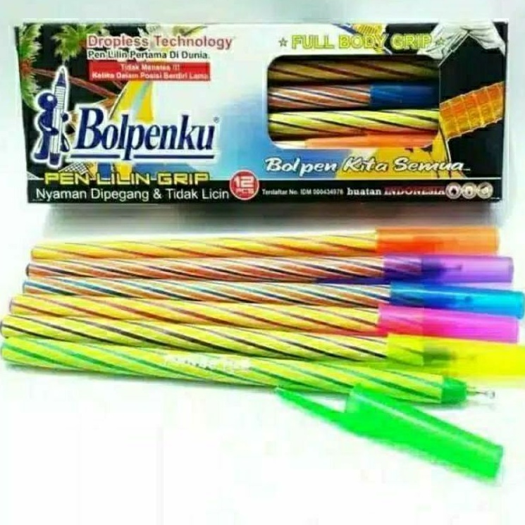 

Bulpen Bolpenku pen lilit spiral gel murah drhop technology harga untuk 1 pcs