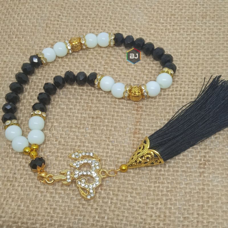 TASBIH CANTIK  KRISTAL+LAFADZ ALLAH 8MM 33 BUTIR 100% ORIGINAL