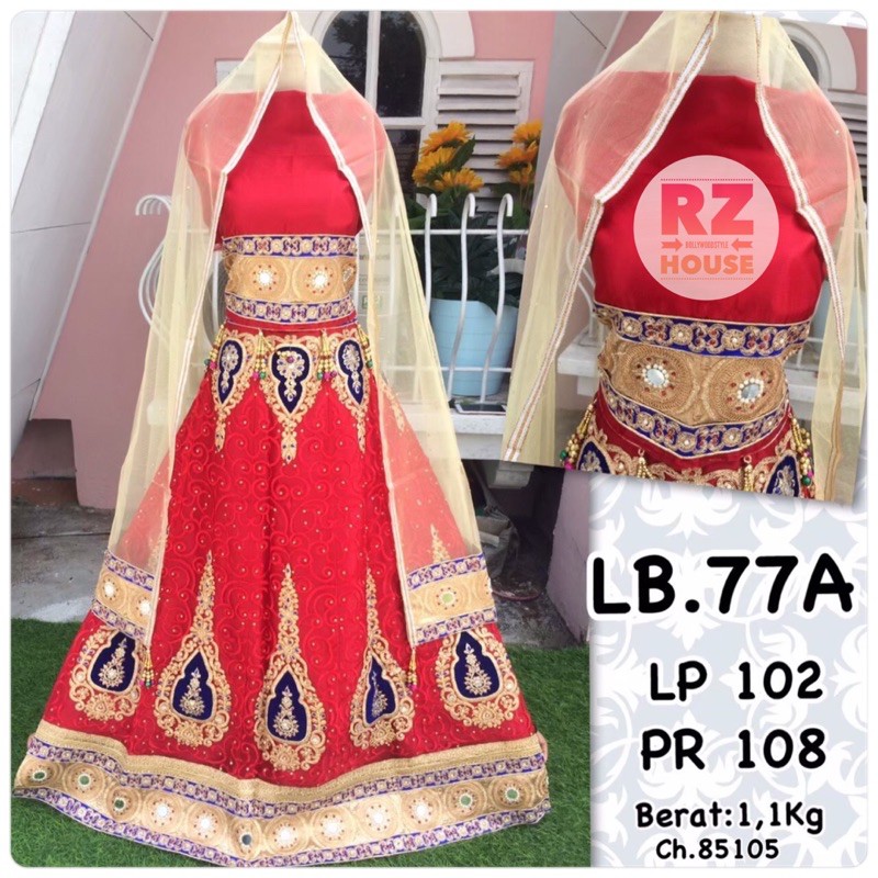 baju pengantin india