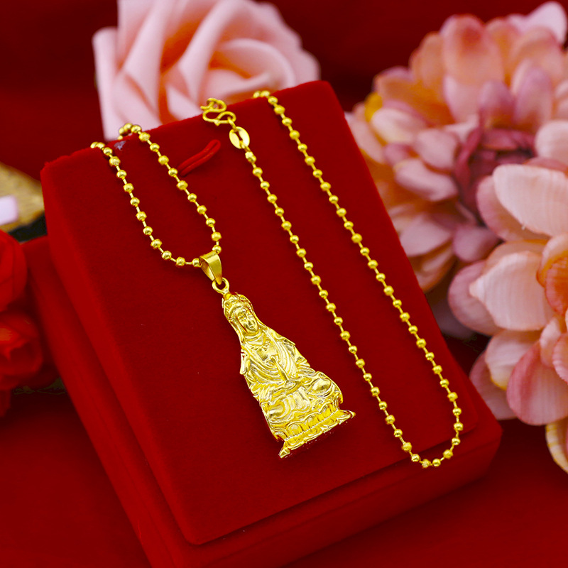 Liontin Keberuntungan Bahan Lapis Emas Asli Kadar 375 Untuk Wanita