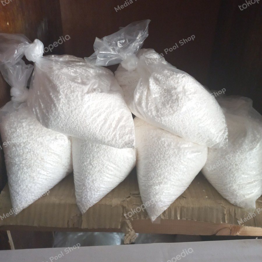 Kaporit Granular 90% | Obat Penjernih Air Kolam Renang / Kaporit Granular Kolam Renang