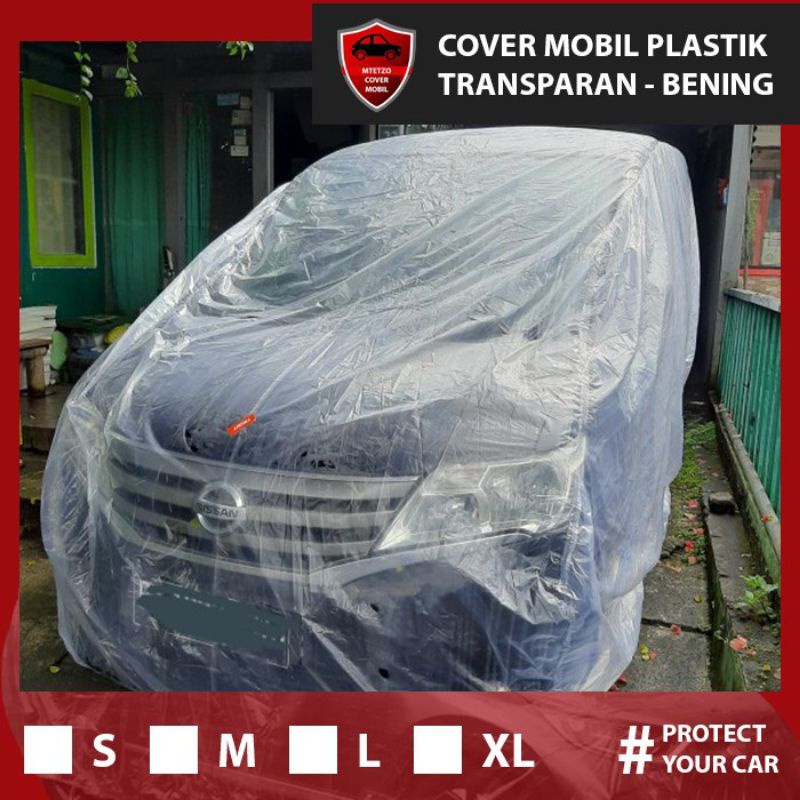Cover Mobil Plastik Disposable Transparan