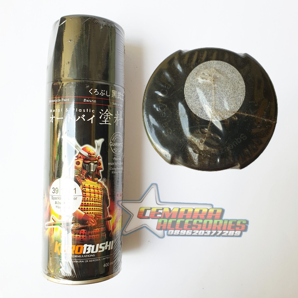 

Pilox Samurai Paint Sparking Silver 1701 400ml - Cat Semprot