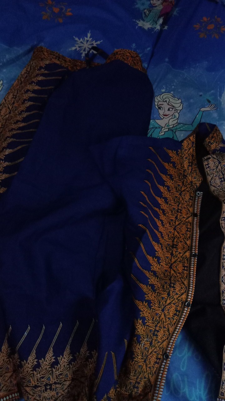 Setelan Baju Dan Celana Sarung Batik Solo