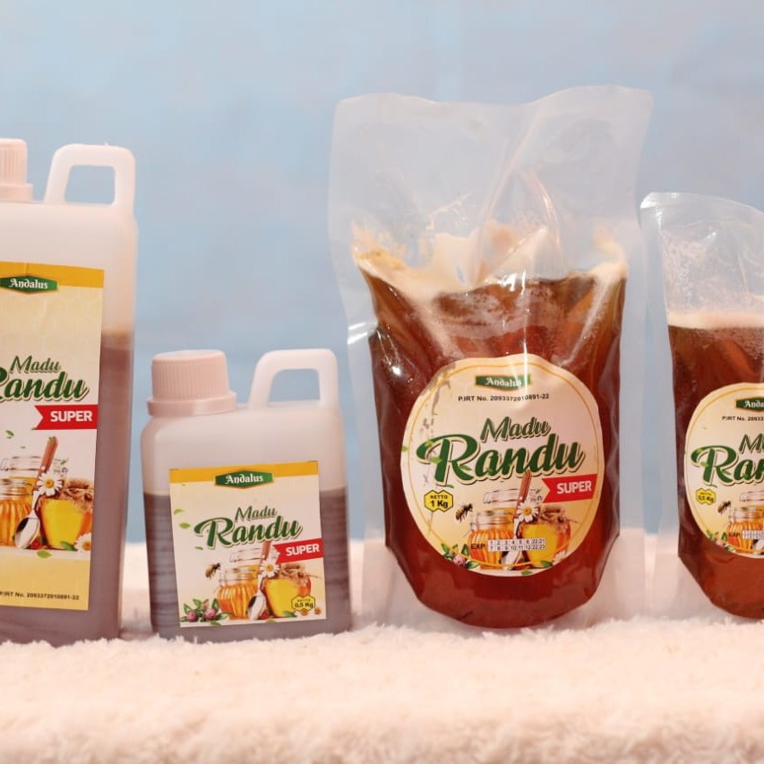 

MADU MURNI RANDU SUPER ANDALUS 500 GRAM BOTOL