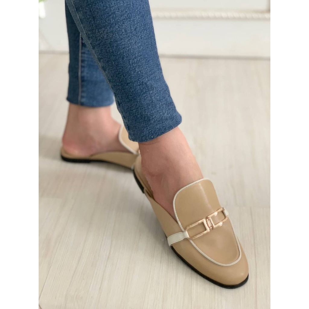 [7.7 Boombastis Sale⚡] - SEPATU WANITA CKS483 CK SLIP ON SHOES PREMIUM IMPORT