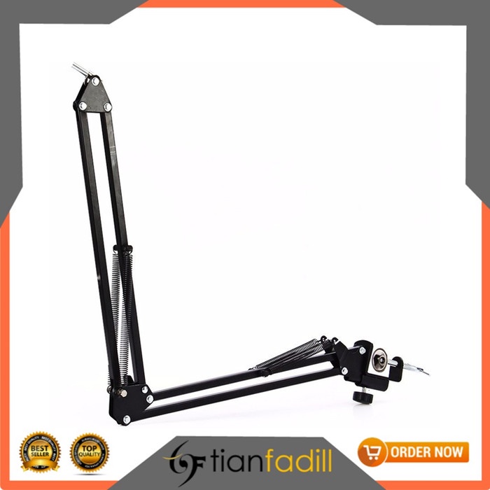 PROMO Stand Mic Fleksibel / Jepit Meja / Arm / Stand Mic Podcast