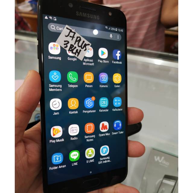 Hp Second Samsung Galaxy J7 Plus Shopee Indonesia