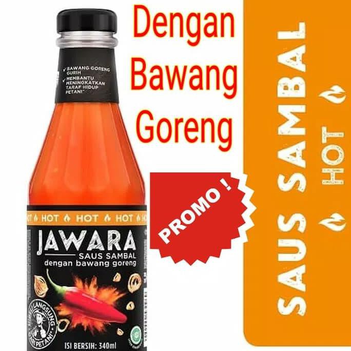 Jawara saus sambal hot 340ml