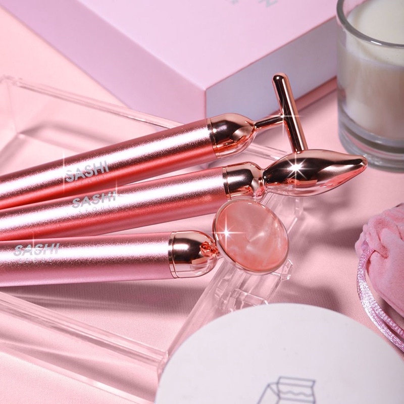 READYSTOCK SASHI 3in1 FACE LIFTING VIBRATION