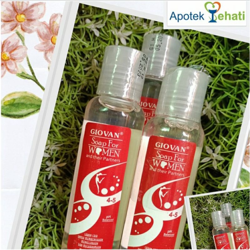 Sabun Giovan For Woman 90 mL (Giovan Merah / Giovan Pink)