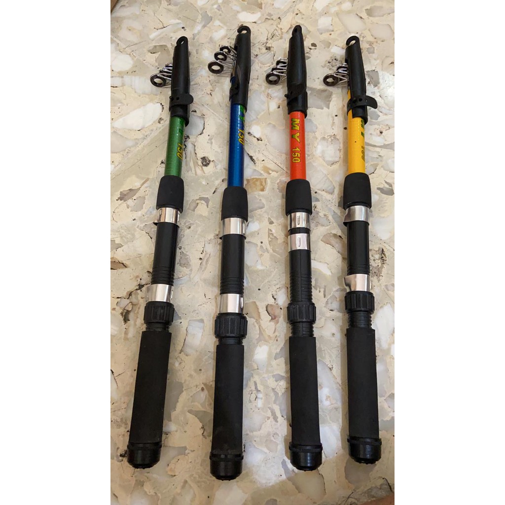 JORAN ANTENA TELESKOPIK  PANJANG 150CM KUAT HINGGA 5KG BERBAHAN CARBON