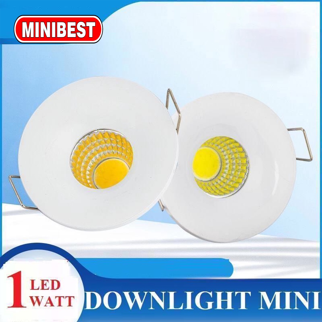 [MB] Lampu downlight mini led 1w / spot light plafon spotlight kecil / Downlight Dekorasi