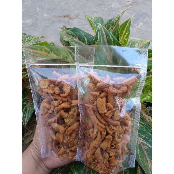 

KRIPSUS KRIPIK USUS PEDAS DAUN JERUK 70gr