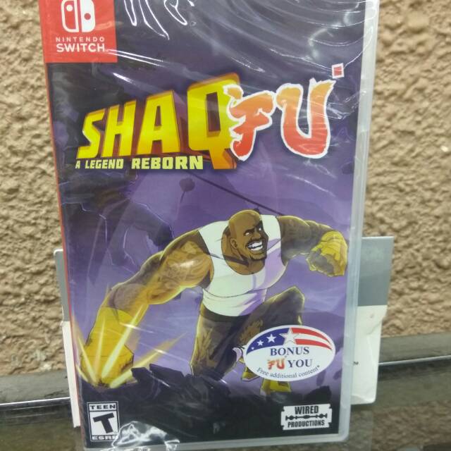 NINTENDO SWITCH SHAQ FU A LEVEND REBORN