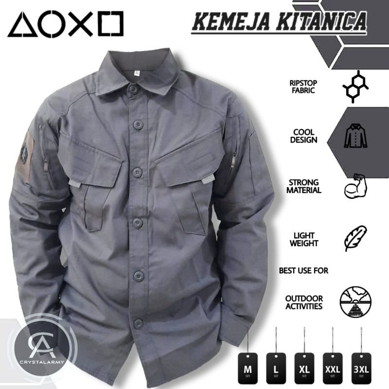 kemeja tactical KTNC - kemeja formal - kemeja parka tactical - kemeja lapangan