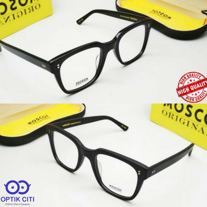 Frame Kacamata Pria Moscot Zayde Kotak Besar Grade Original