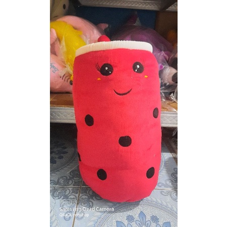 BONEKA BOBA JUMBO, milk tea, brown sugar, matcha bantal GALON