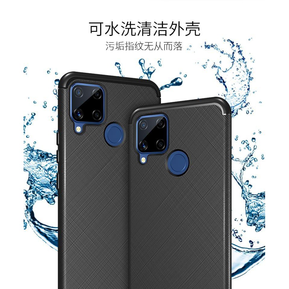 Case Slim CROSS Samsung A01 Core 5.3 inchi Softshell with Frame Line Anti Melar TIDAK LICIN