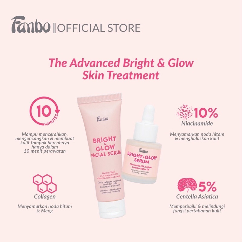 FANBO Skin Goal Bright &amp; Glow Club