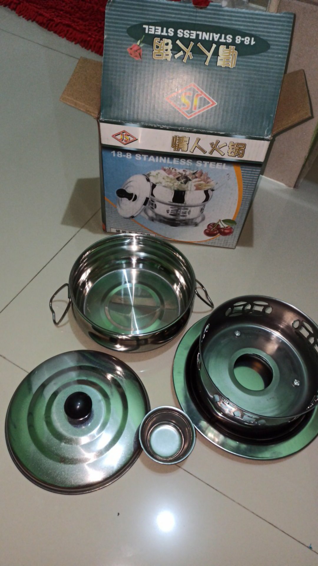 Panci Hot Pot Shabu Shabu Steamboat 16cm