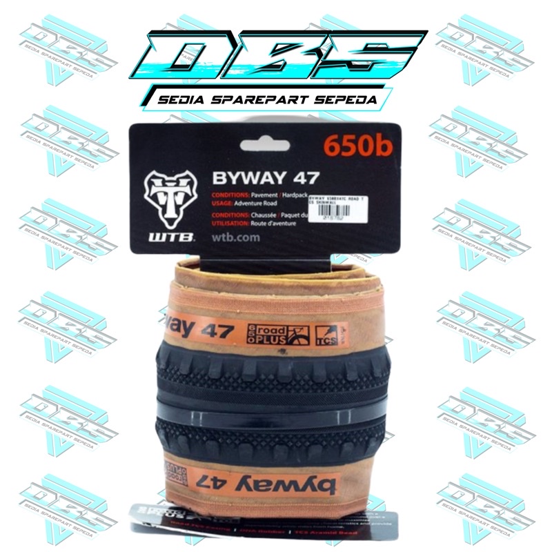 BAN WTB BYWAY 650BX47C ROAD TCS SKINWALL 27.5 650B 47C