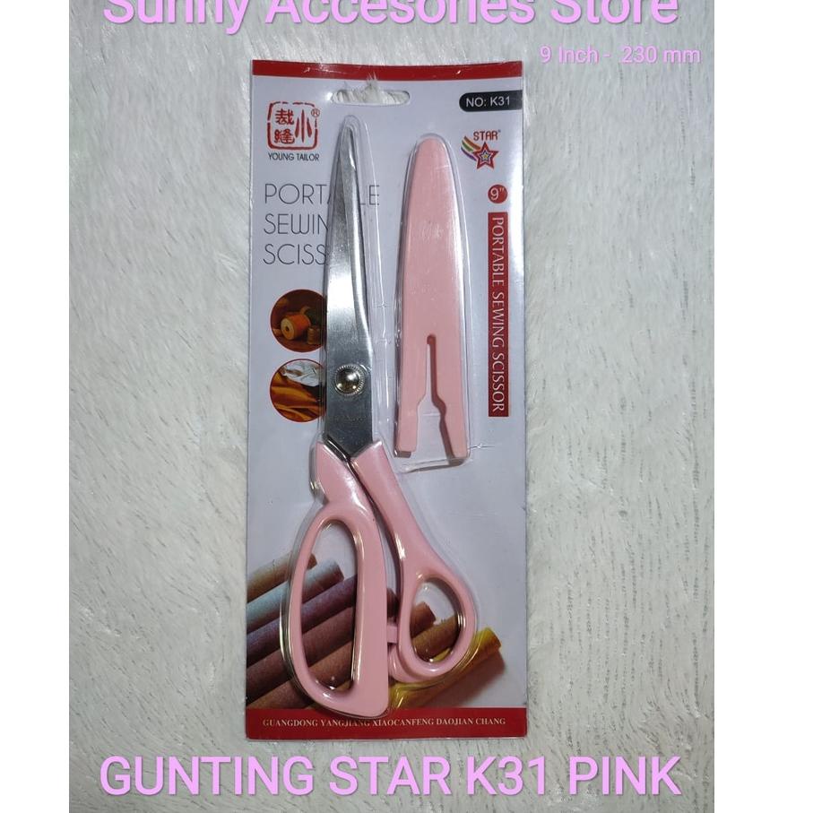 

[KODE FWN0A] Gunting Kain Star K31 - K30 Original Product*warna random *