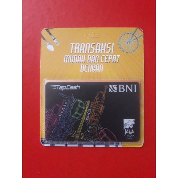 BNI Tapcash edisi Java Jazz Festival ORI /Like eMONEY eTOLL Flazz or Brizzi