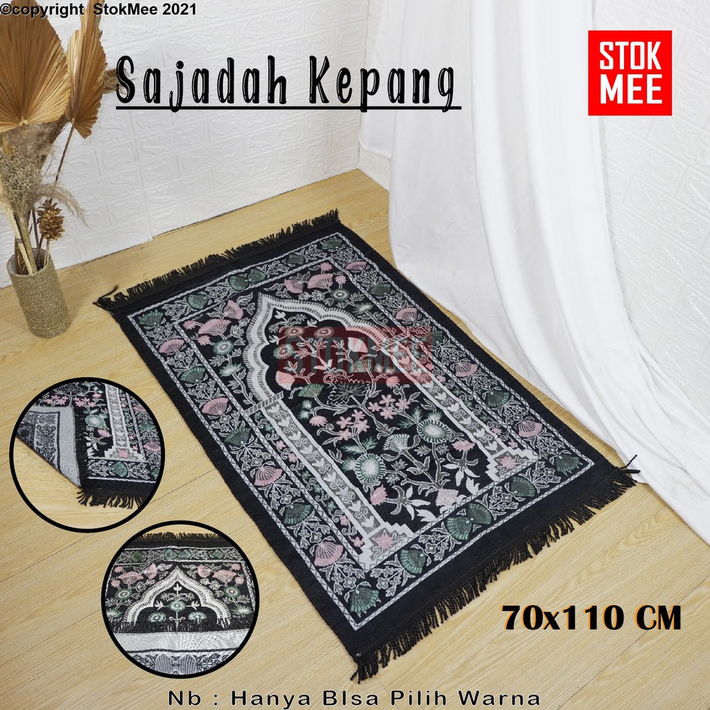 Sajadah Traveling Kepang Sajadah Turki uk 70 x 110 GROSIR Sajadah Original Berlabel FREE SABLON STOKMEE