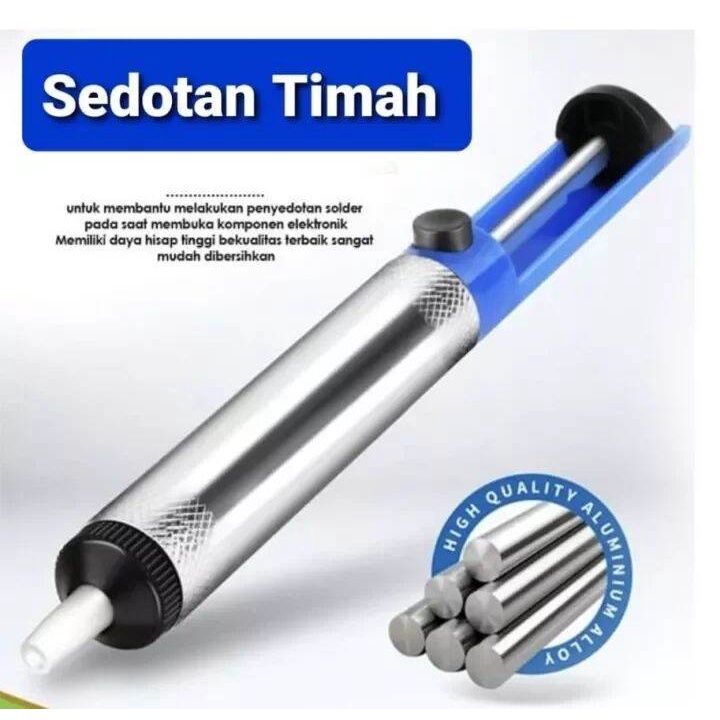 SEDOTAN TIMAH SOLDER KECIL PENYEDOT TIMAH SOLDER MINI DESOLDERING PUMP ALAT SEDOT TIMAH MINI