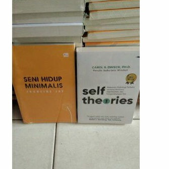 

Sepaket 2 buku seni hidup minimalis - self theories