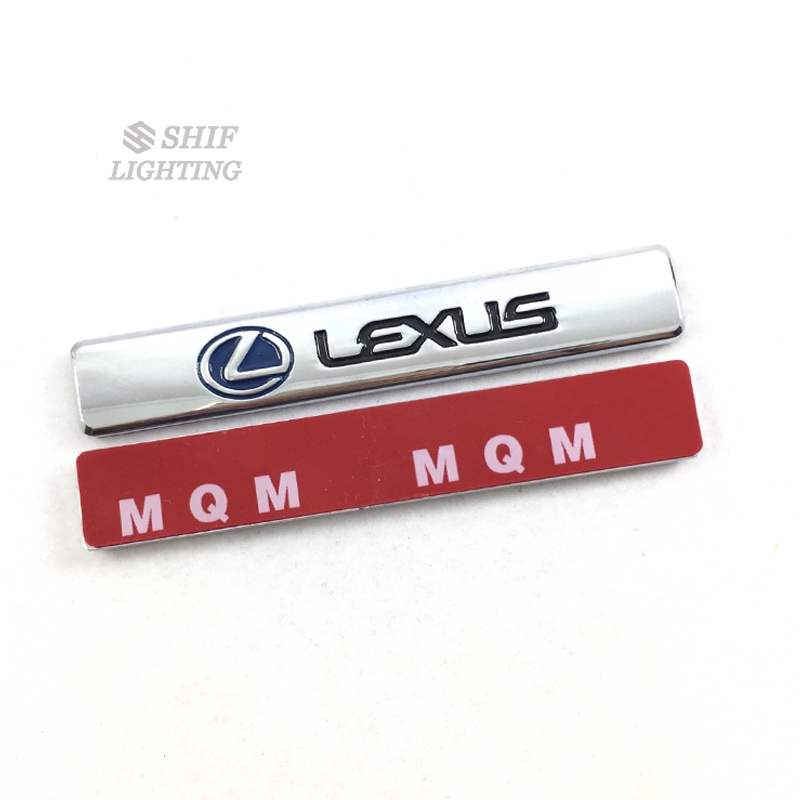 1Pc Lexus Logo Stiker Emblem / Badge Metal Untuk Dekorasi Mobil