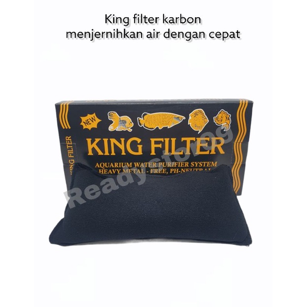 king filter karbon aktif / carbon aktif media filter penjenih air